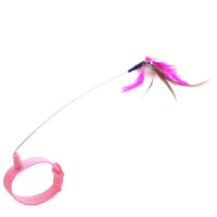 Feather Teaser Wand Cat Toy