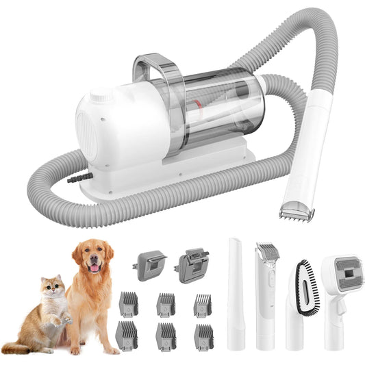 Pet Grooming Tools Vacuum Kit