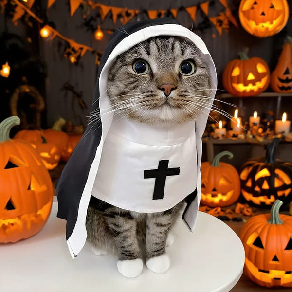 Funny Pet Nun Costume