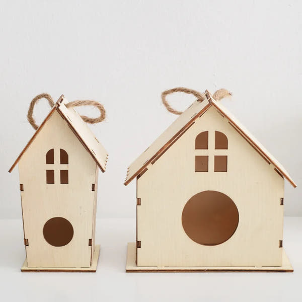 DIY Wooden Outdoor Bird House