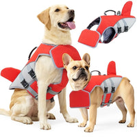 Safety Dog Life Jacket with Rescue Handle