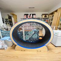 Wooden Cat Exercise Treadmill