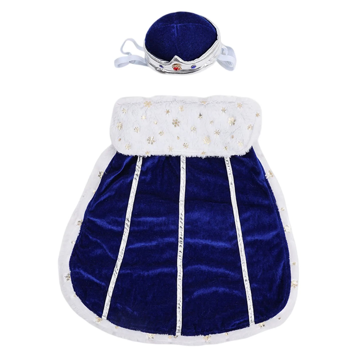 Pet Couple Costume Set (Crowns & Capes Edition)