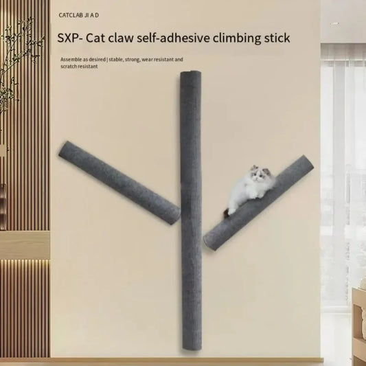 Wall-Mounted Cat Scratching Stick