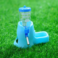 Automatic Hamster Water Feeder with Food Dish