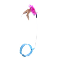 Feather Teaser Wand Cat Toy
