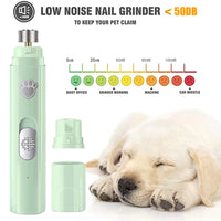 Electric Pet Nail Grinder with LED Light
