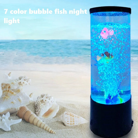 LED Fish Lamp Aquarium Night Light