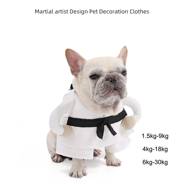 Karate Dog Costume (Ninja Warrior Edition)