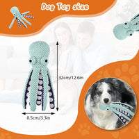 Large Squeaky Plush Dog Toy