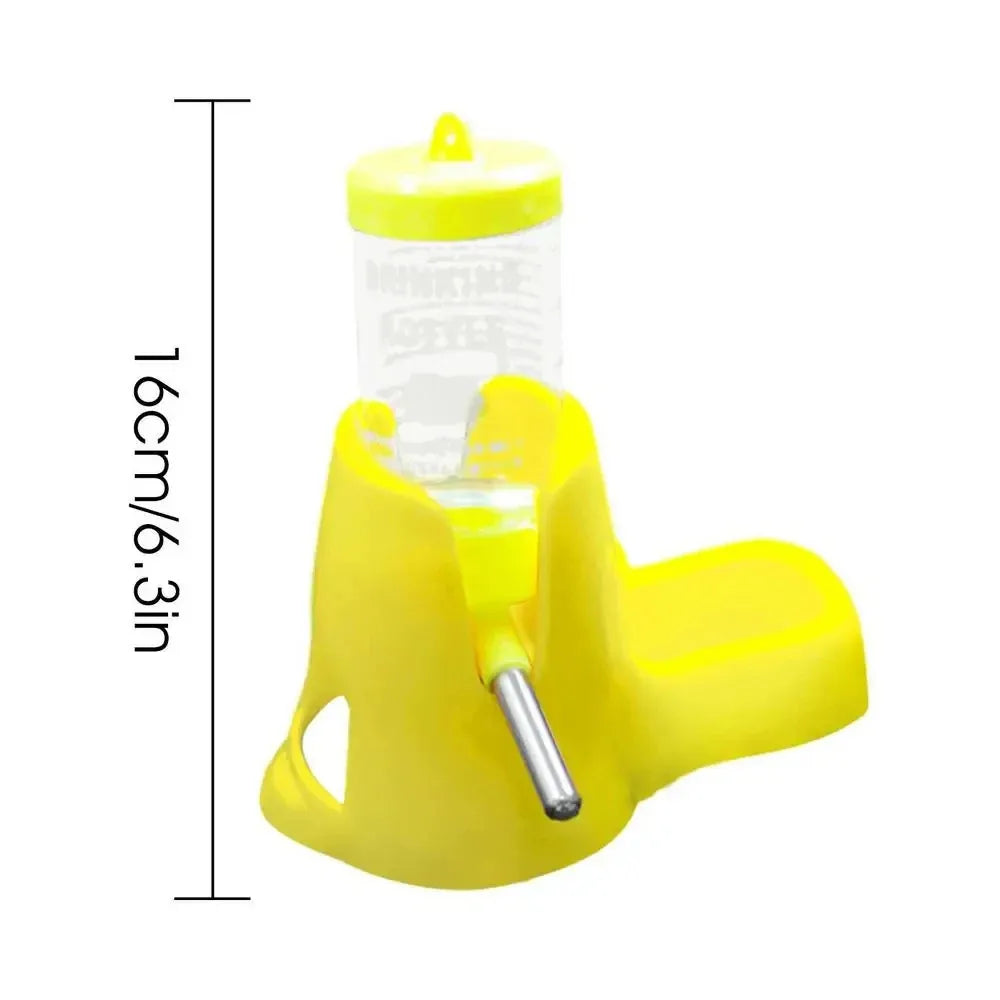 Automatic Hamster Water Feeder with Food Dish
