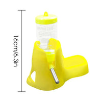 Automatic Hamster Water Feeder with Food Dish
