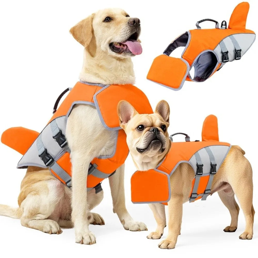 Safety Dog Life Jacket with Rescue Handle