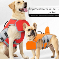 Safety Dog Life Jacket with Rescue Handle
