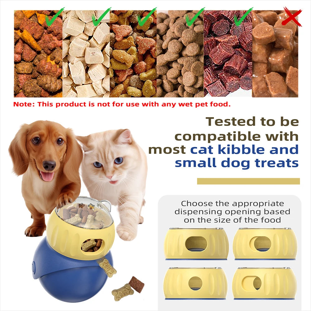 Cat Treat Dispenser Tumbler Toy