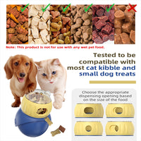 Cat Treat Dispenser Tumbler Toy