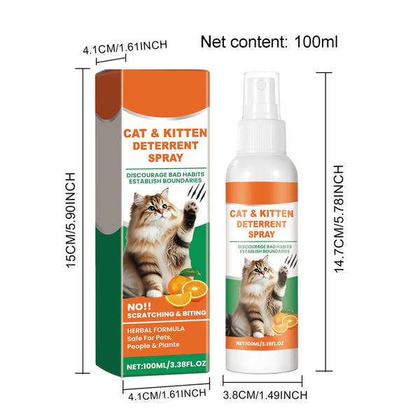 Cat Anti-Scratch Training Spray (100ml)