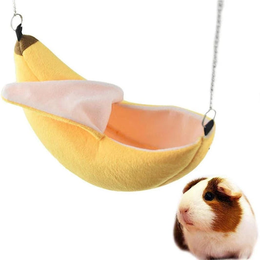 Banana Hammock House for Hamsters
