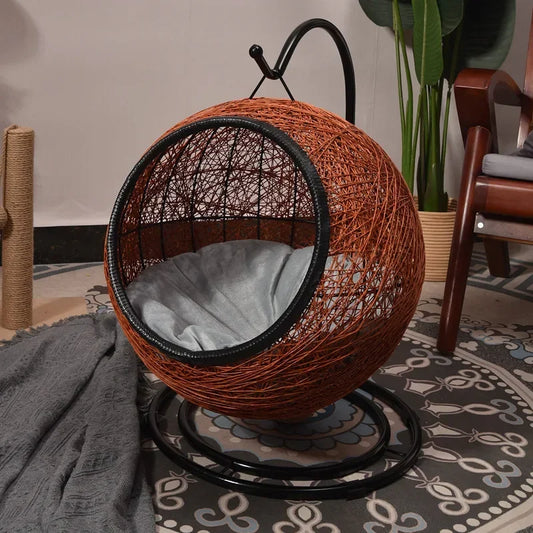 Hanging Basket Hammock Cat Bed
