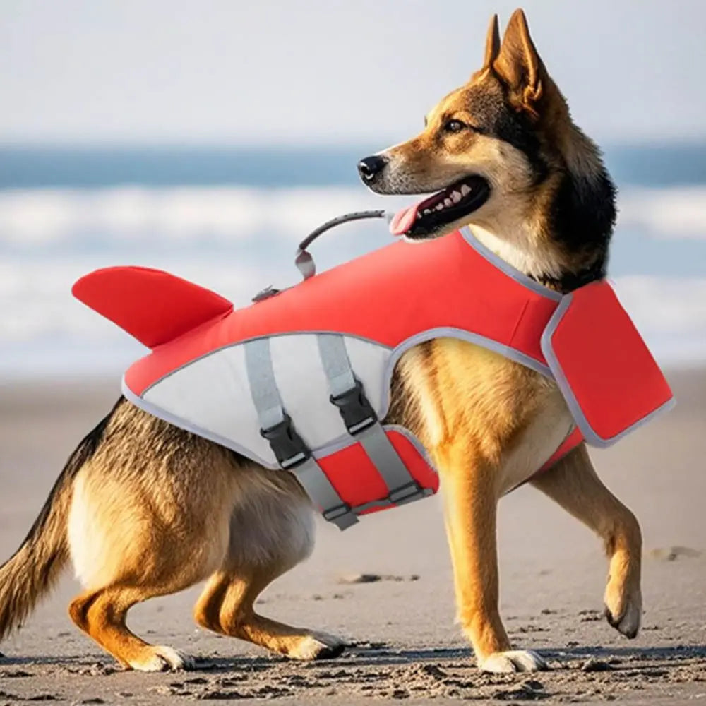 Safety Dog Life Jacket with Rescue Handle