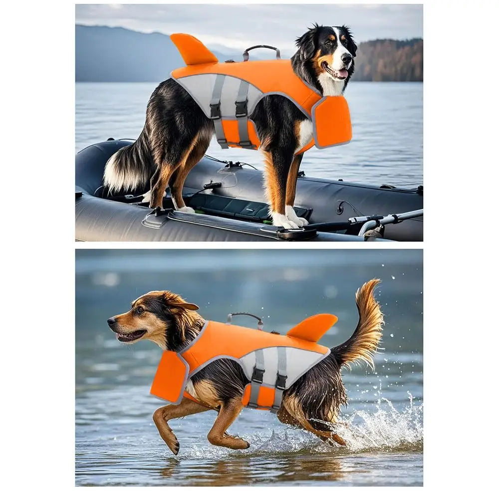 Safety Dog Life Jacket with Rescue Handle